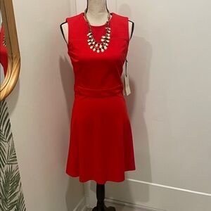 LILA ROSE NWT Burnt Orange Sleeveless Dress size 4